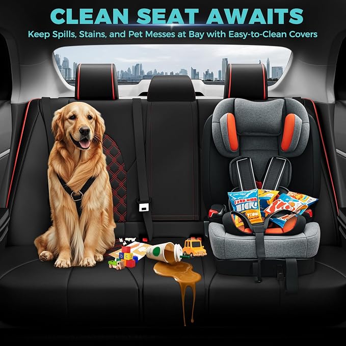 for Toyota Camry Seat Covers Hybrid XLE XSE 2018 2019 2020 2021 2022 2023 2024 - Image 7