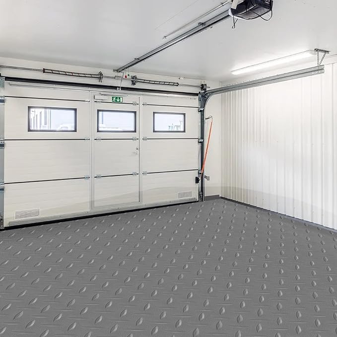 Boshen 7.5Ft x 17Ft Rubber Flooring Mats 2.9mm Thickened Diamond Plate Flooring - Image 7
