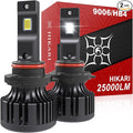 Hikari 2025 25000LM 9006 HB4 LED Bulbs, Fog Light, 45W Upgraded Core Chips by HIKARI