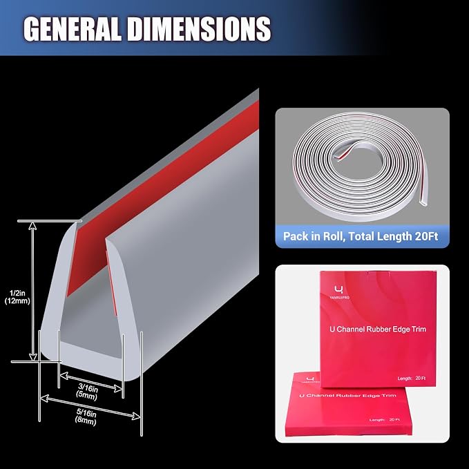 Rubber Edge Trim, Flexible Edge Trim - Image 2