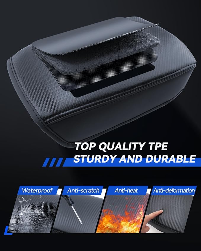 Armrest Cover for 2022-2025 Mitsubishi Outlander Accessories Center Console - Image 6