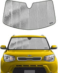 Windshield Sun Shade for Kia Soul Wagon 2014-2019, Front Window Sunshade Shield by Pigenius