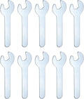 HARFINGTON 10pcs Small Wrench Open End Wrench 8x70x1.8mm Metric U-Shaped Single by HARFINGTON
