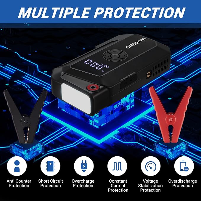 TM16K2 Car Jump Starter 8000A Jump Starter Battery Pack - Image 2