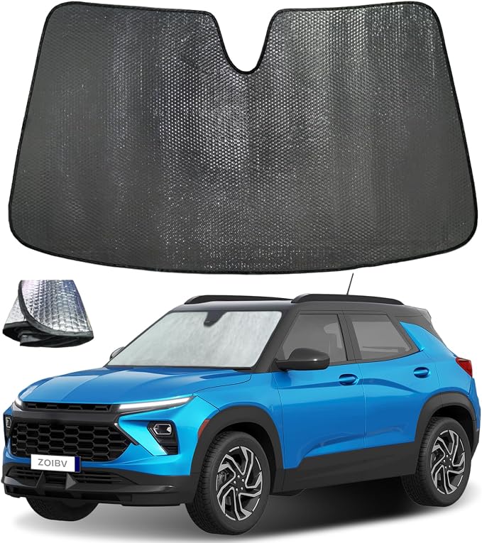 Windshield Sun Shade for Chevrolet Chevy Trailblazer 2021-2024 by ZOIBVCARSUNSHADE