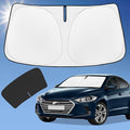 Sun Shade Sunshade for Hyundai Elantra Windshield Cover, 4-Layer Front Window by ZOIBVCARSUNSHADE