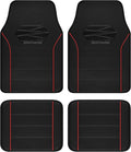 Skechers Memory Foam Car Mats, Leather Piping Floor Mats by Skechers