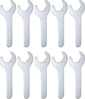 HARFINGTON 10pcs Small Wrench 25x126x2.8mm Metric U-Shaped Single Open Ended by HARFINGTON