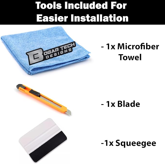 BOGAR TECH DESIGNS Rear Taillight Tail Light Tint Kit PPF Compatible - Image 6