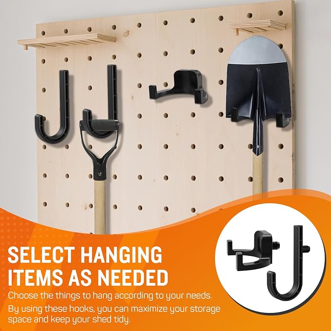 6Pcs Storage Shed Hooks Compatible - Image 5