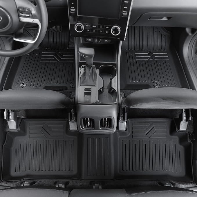 Floor Mats Set for 2022-2025 Hyundai Tucson Gas, Full Coverage All Weather - Image 3