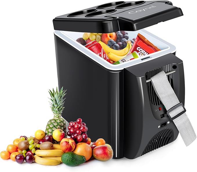 CAYNEL 12V 6 Quart Personal Thermoelectric, 6 Liter Capacity, Portable Electric by Caynel