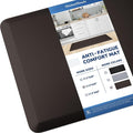 KitchenClouds Kitchen Mat Cushioned Anti Fatigue Kitchen Rug 17.3"x39" by KitchenClouds