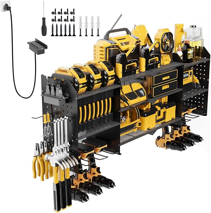 45" Large Power Tool Organizer Wall Mount by Kweetle