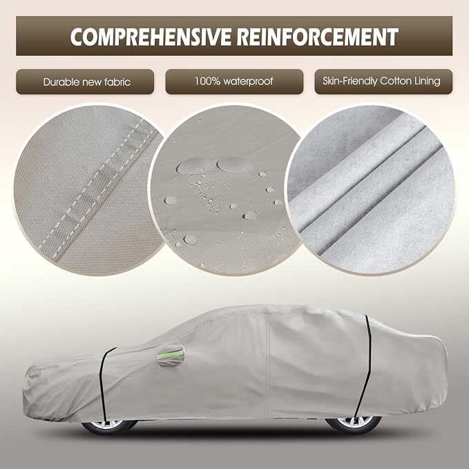 Migaven 6 Layers Car Cover Custom Fit - Image 2