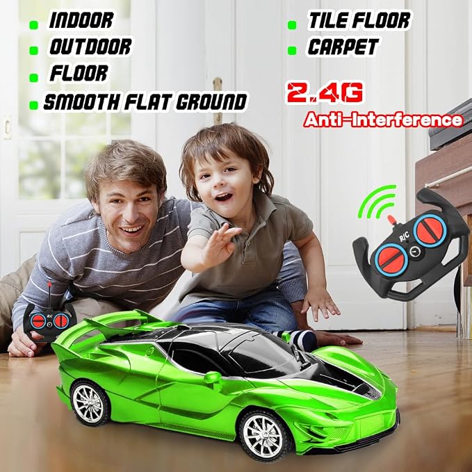 RC Cars - Remote Control Car for Kids, 2.4GHz Sport Racing Hobby Electric High - Image 2