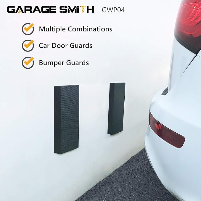 Garage Smith GWP04 Garage Wall Protector Car Door Protectors, Designed in - Image 4