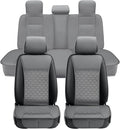 Elantrip Car Seat Cover Full Set Leather Car Seat Protector Universal fit by Elantrip