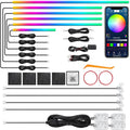 Dreamcolor Acrylic Interior Car LED Strip Light by MAODANER