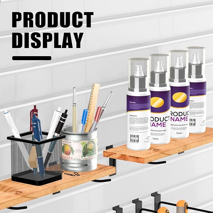 Slatwall Hooks for Wall Storage - Image 6