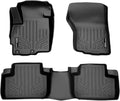 SMARTLINER Custom Fit Floor Mats 2 Row Liner Set Compatible by SMARTLINER-USA