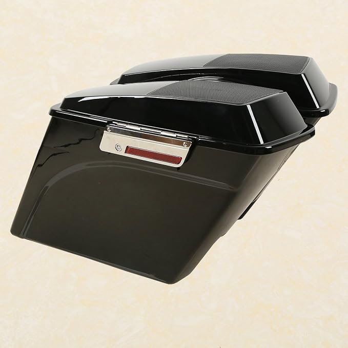 XFMT 5" Stretched Saddlebags Extended Saddle Bags W/ 6x9 Speaker Llids - Image 3