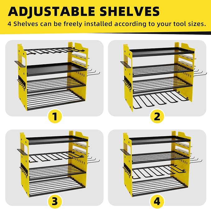 Power Tool Organizer Wall Mount - Image 6