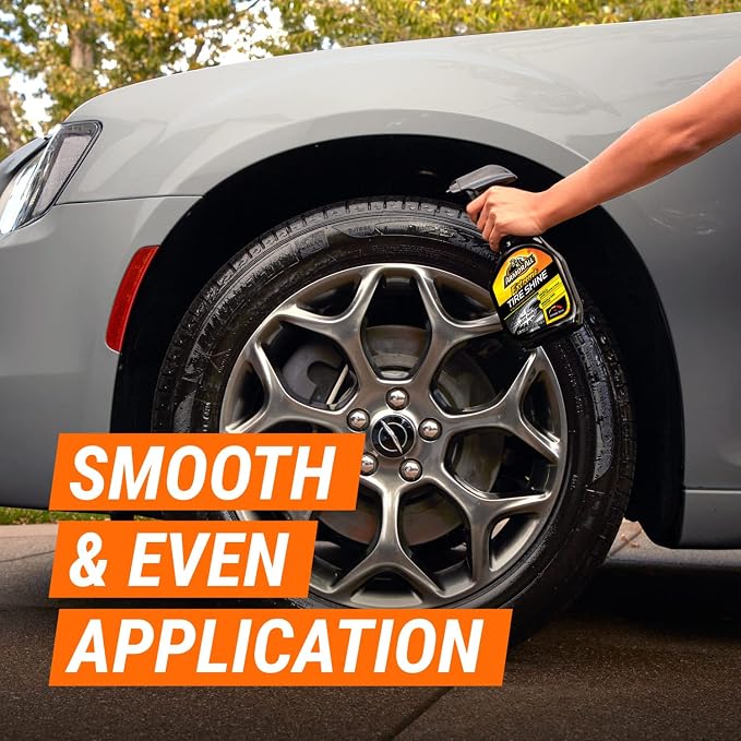 Armor All Extreme Tire Shine Spray, Tire Cleaner and Shine, 22 Fl Oz Each - Image 3