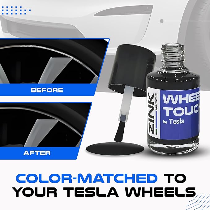 Premium Tesla Wheel Curb Rash Repair Kit - Image 5
