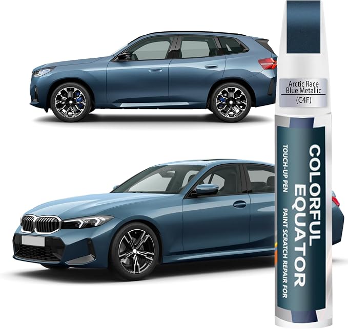 Arctic Race Blue Metallic Touch Up Paint by SNSIR
