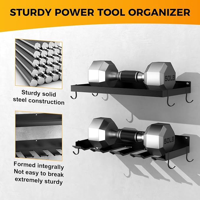 Power Tool Organizer Wall Mount - Image 5