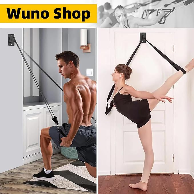 Resistance Band Wall Anchors System, Wall Mount Workout Anchors - Image 7