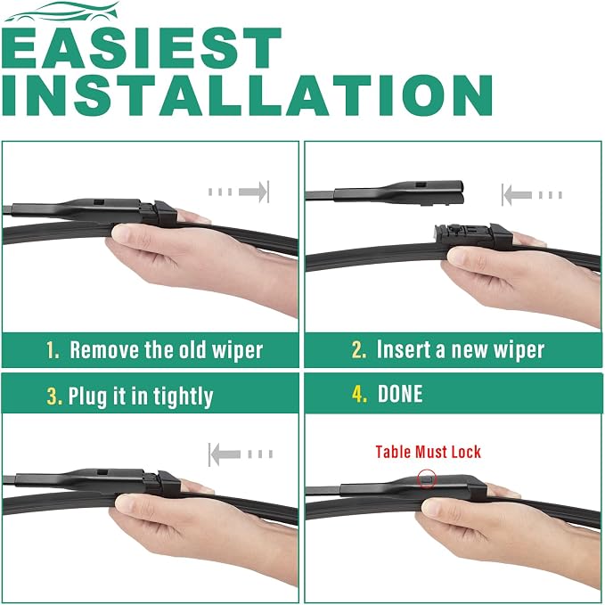 26" 18" 16" Windshield Wiper Blades Replacement - Image 8