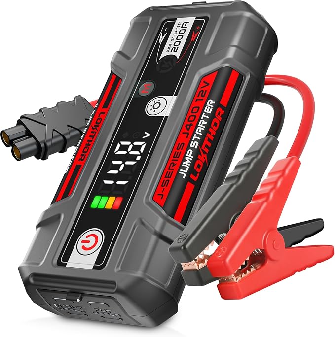 J400 Jump Starter with ConnectMax Tech, 2000A 12V Battery Jumper Starter - Image 4