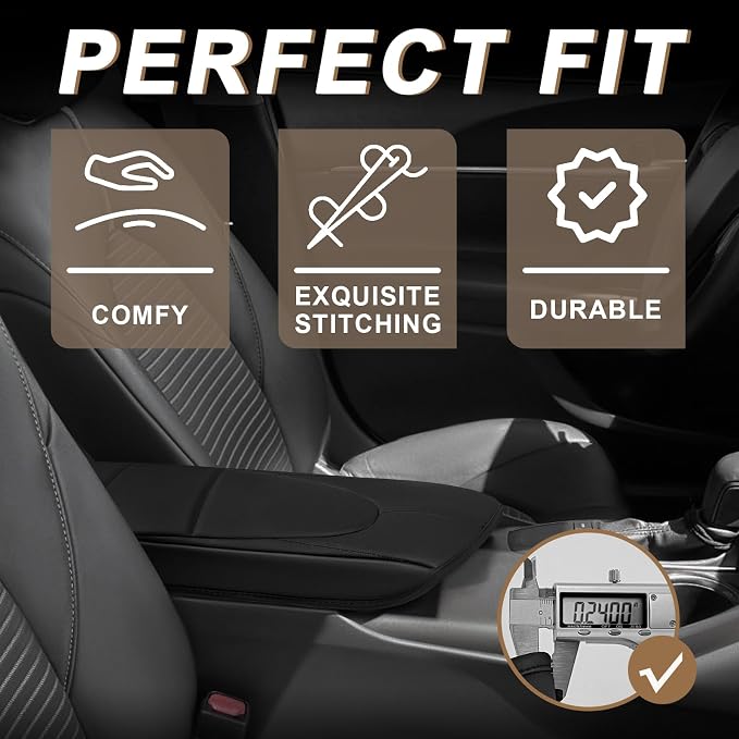 Muslogy Center Console Armrest Cover Compatible - Image 5