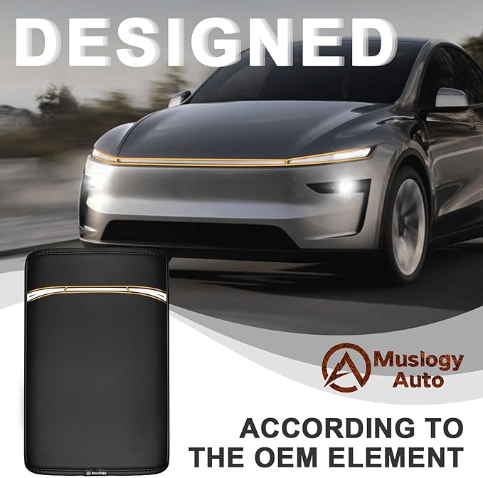 Muslogy Center Console Armrest Cover Compatible - Image 4