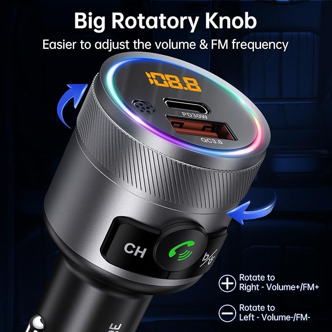 Syncwire Bluetooth 5.4 FM Transmitter - Image 6
