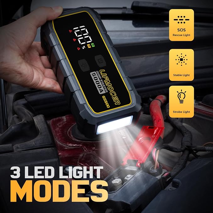 GS500 Car Jump Starter - Image 6