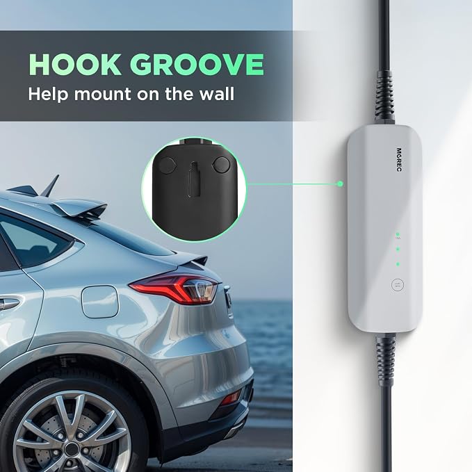 Level 1 EV Charger, 15A 110V Nema 5-15 Plug, Portable Electric Car Charger - Image 2