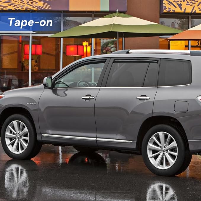 Window Visors Rain Guards Shield - Image 3