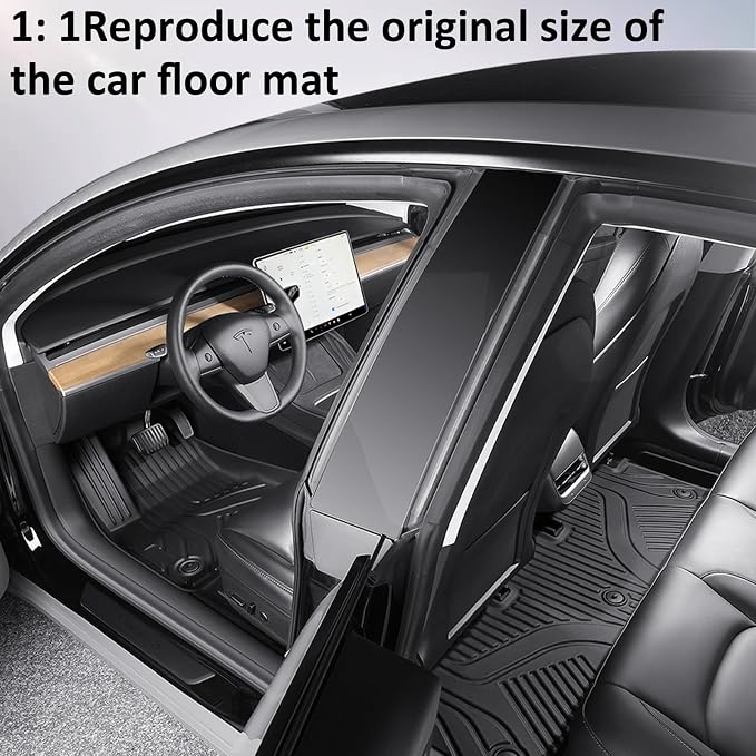 Car Foot Mats for Tesla Model Y - Image 4