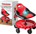 Traxion 2-700 ProGear Mobile Rolling Gear Seat W/Equipment Tray and Five by TraXionEngineeredProducts