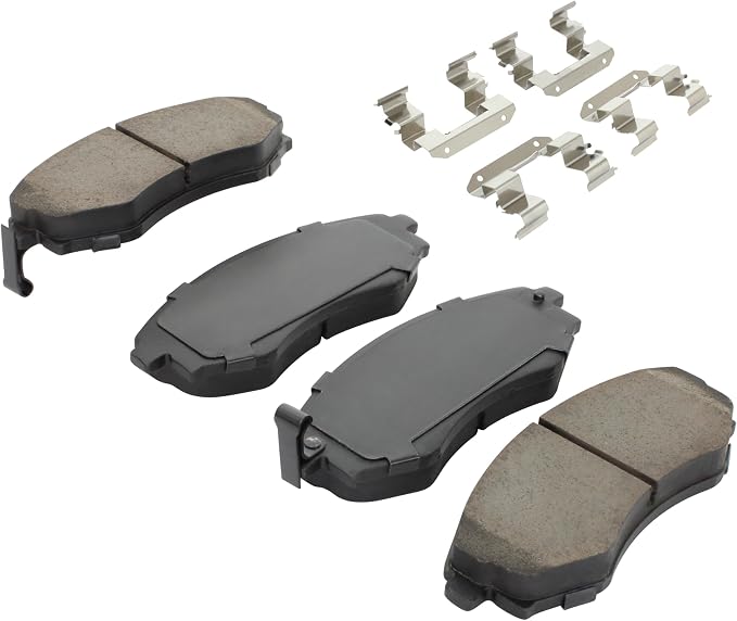 Premium Ceramic Front Brake Pads Compatible - Image 2