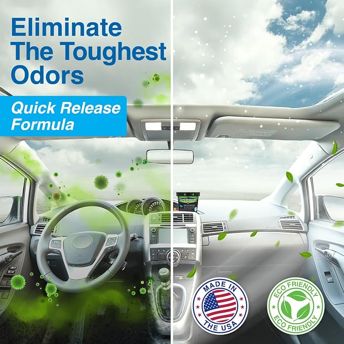 Auto Shocker Strong Quick Release Car Odor Eliminator, Eco-Friendly Smell - Image 2