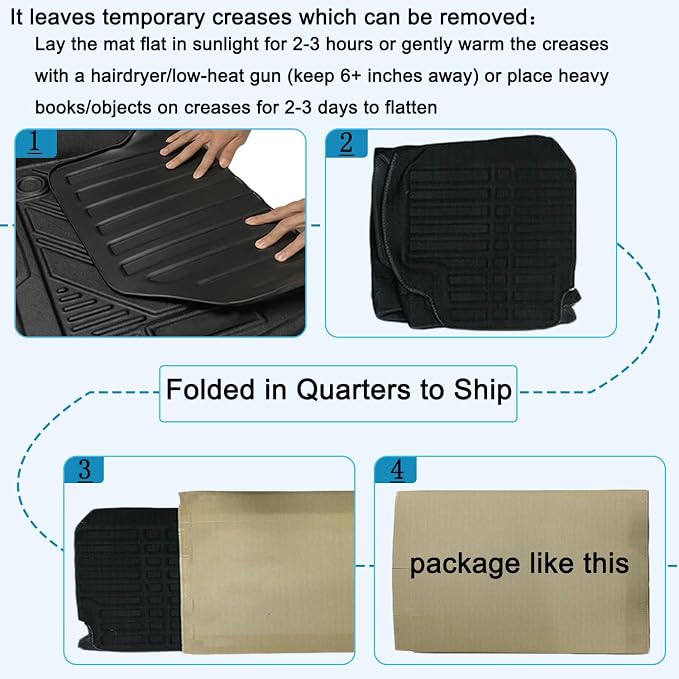 RAV4 Cargo Mat - All-Weather 3D Custom-Fit Waterproof Non-Slip Durable Odorless - Image 4