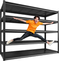 REIBII 48.2" W Garage Shelving Heavy Duty Metal Shelving 3000LBS Storage by REIBII