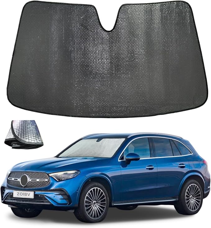 Windshield Sun Shade for Mercedes-Benz GLC SUV 2016-2022 by ZOIBVCARSUNSHADE