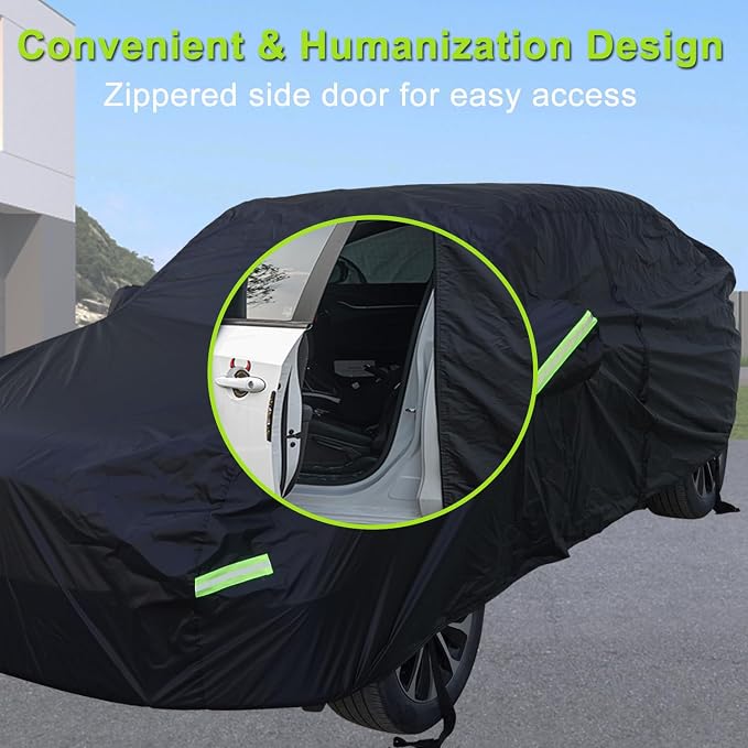 SUV Car Cover Custom Fit for Honda CRV, Waterproof All Weather Full Exterior - Image 2