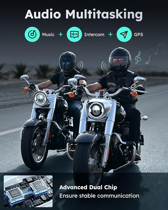 S1 Motorcycle Bluetooth Headset - Image 6