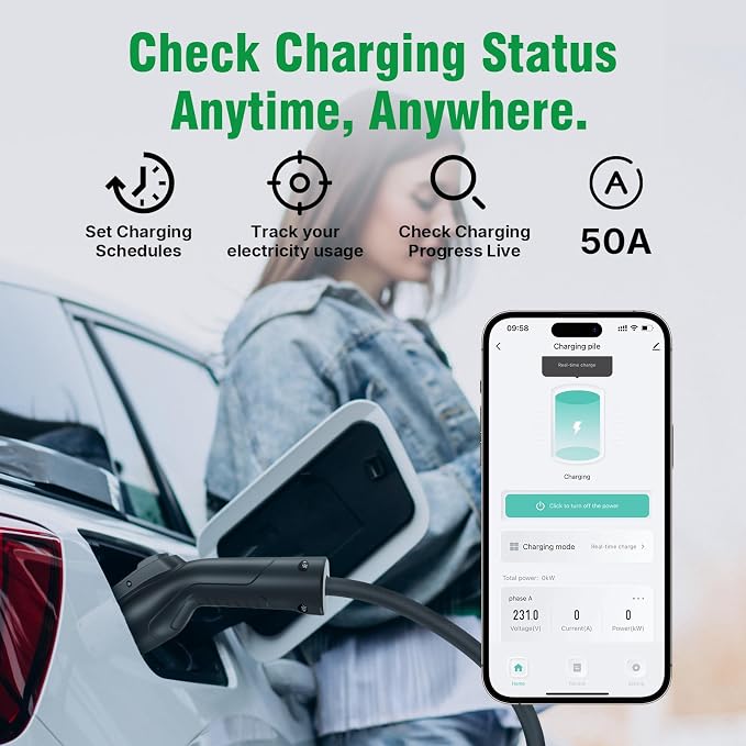 Calion Level 2 EV Charger-EV Wall-Mount Charger - Image 6